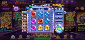Giới Thiệu Game Slot Kim Cương (Diamond Gem): Lấp Lánh Giải Thưởng X6 Hũ Khủng!
