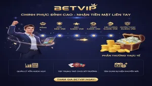 Thưởng Tiền Mặt Độc Quyền Khi Thăng Cấp Tại Betvip